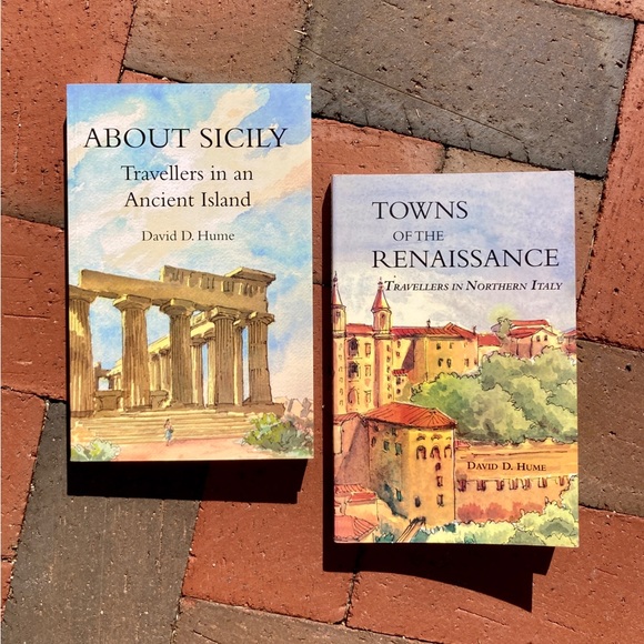 2 Travel Books About Sicily Towns of the Renaissance Northern Italy Italian - Picture 3 of 17